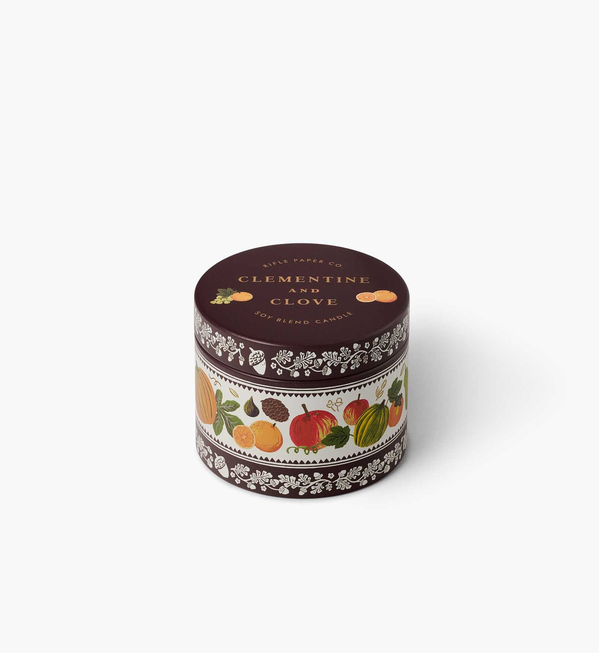 CLEMENTINE & CLOVE CANDLE TIN