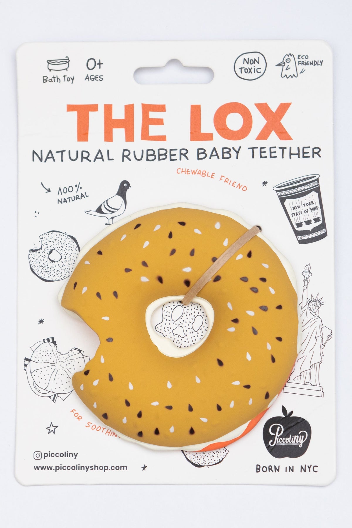 LOX BAGEL TEETHER