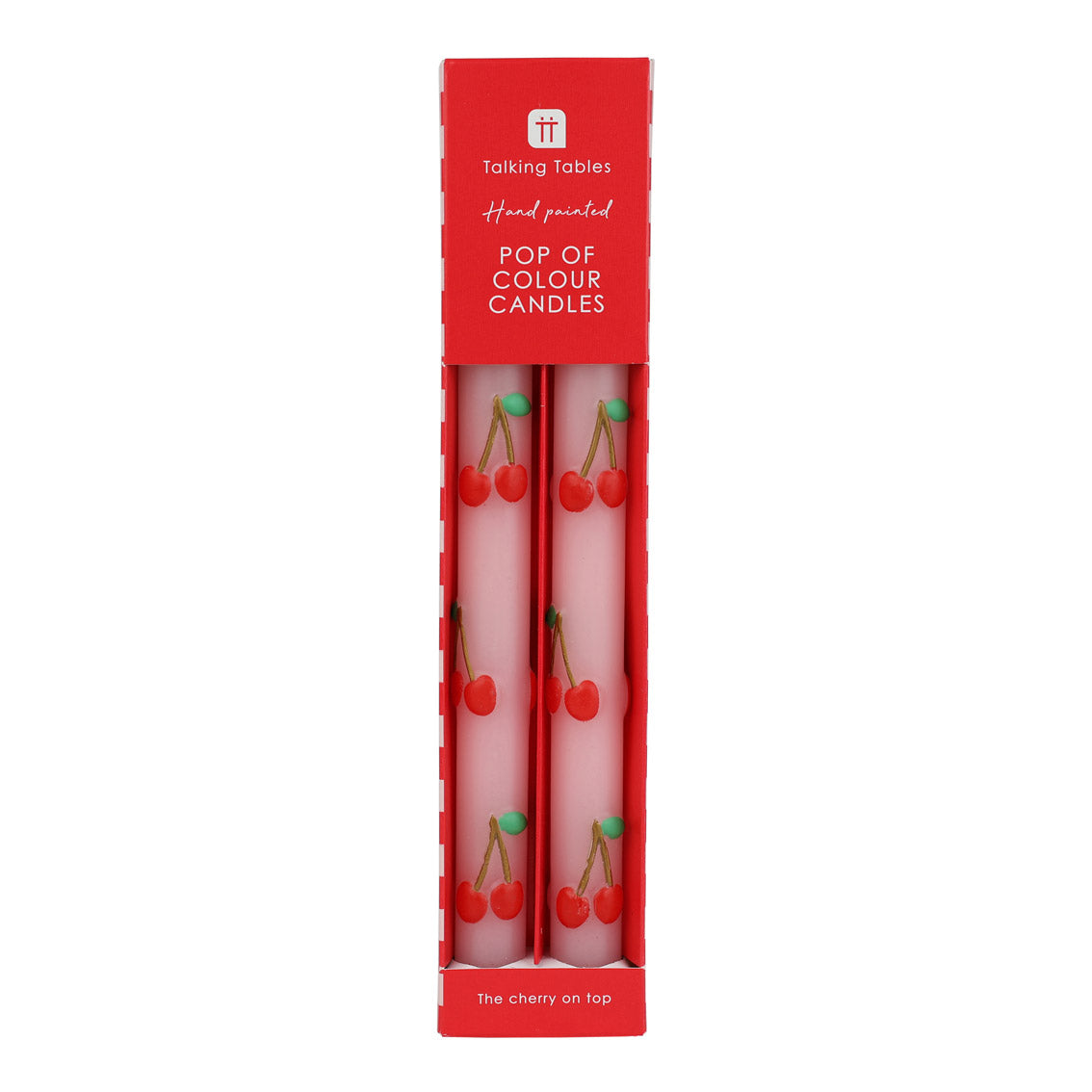 CHERRY DINNER CANDLES