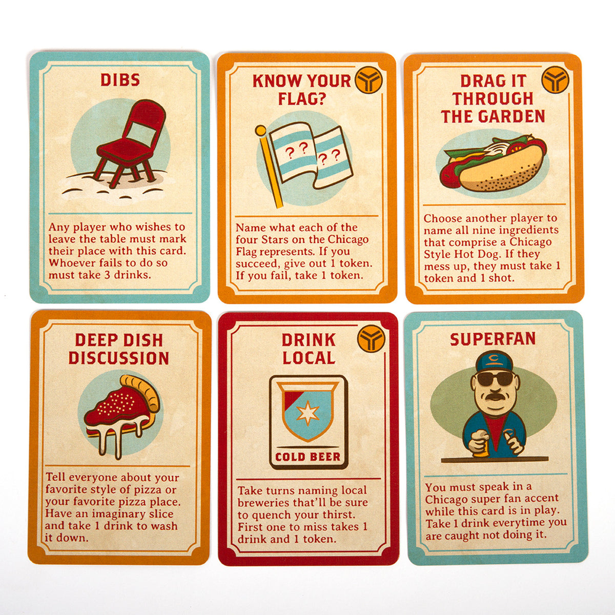 CHICAGO HANDSHAKE DRINKING GAME