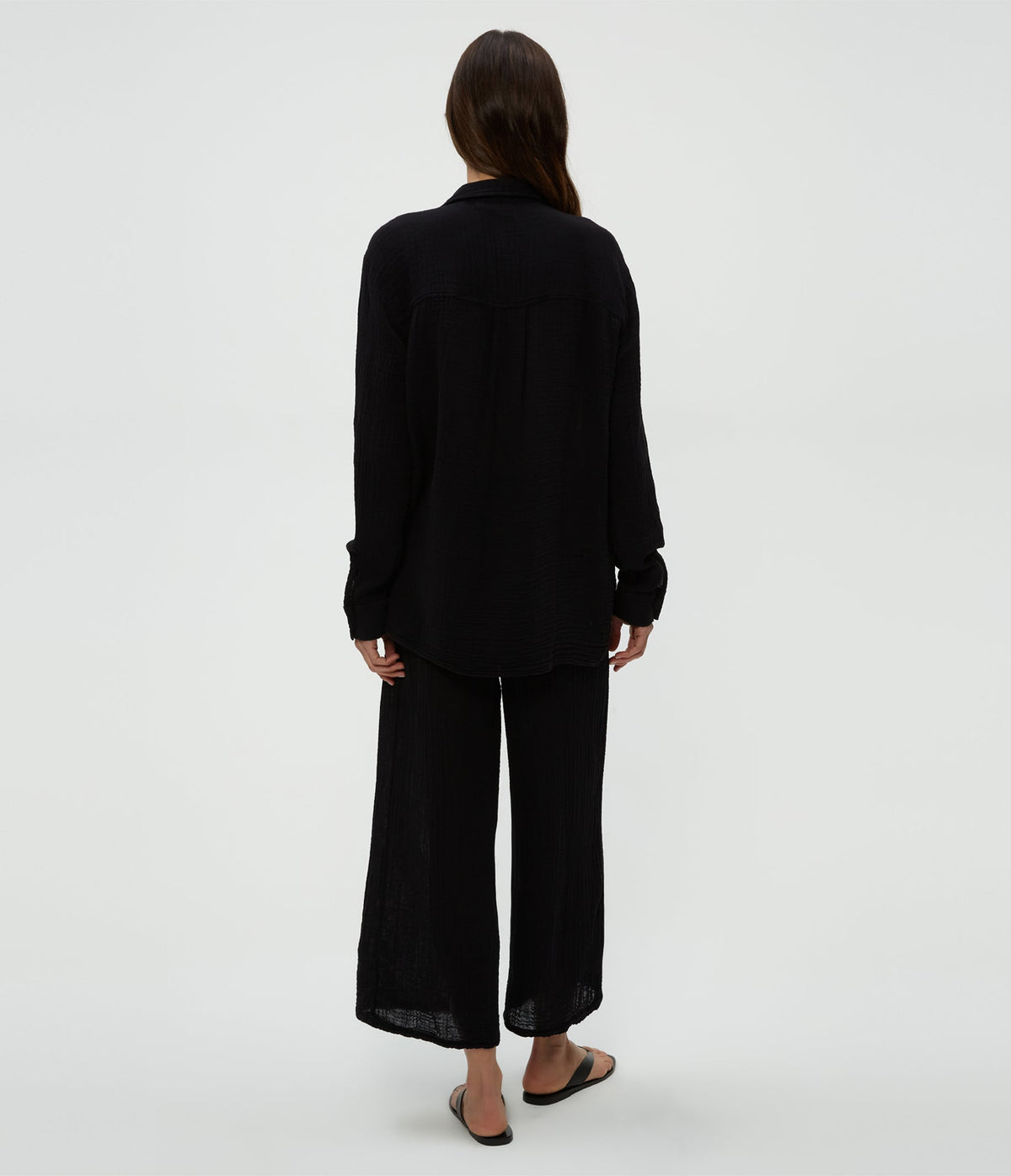MEDINA SMOCKED WAIST CROP PANT