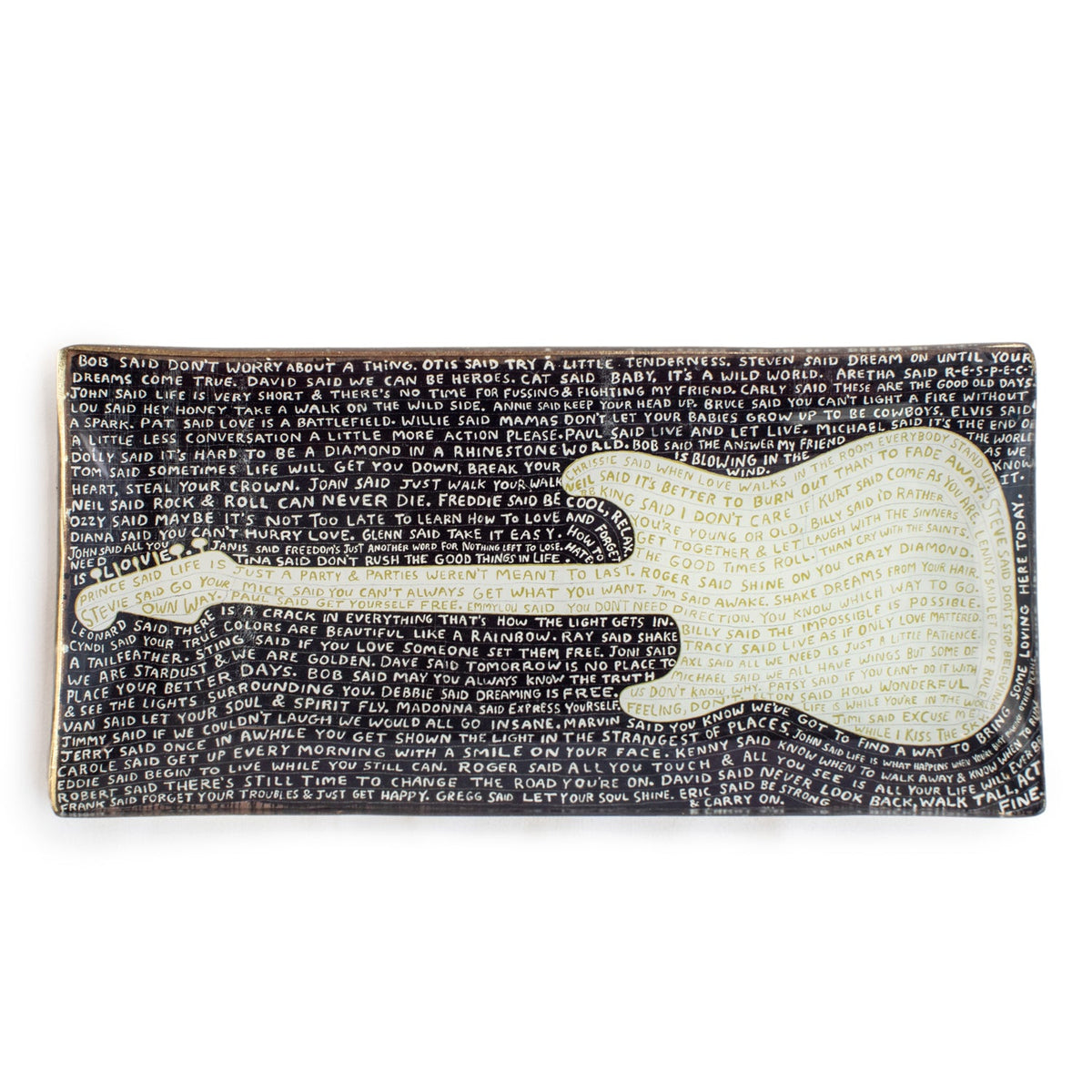 8.5X4" DECOUPAGE PLATE