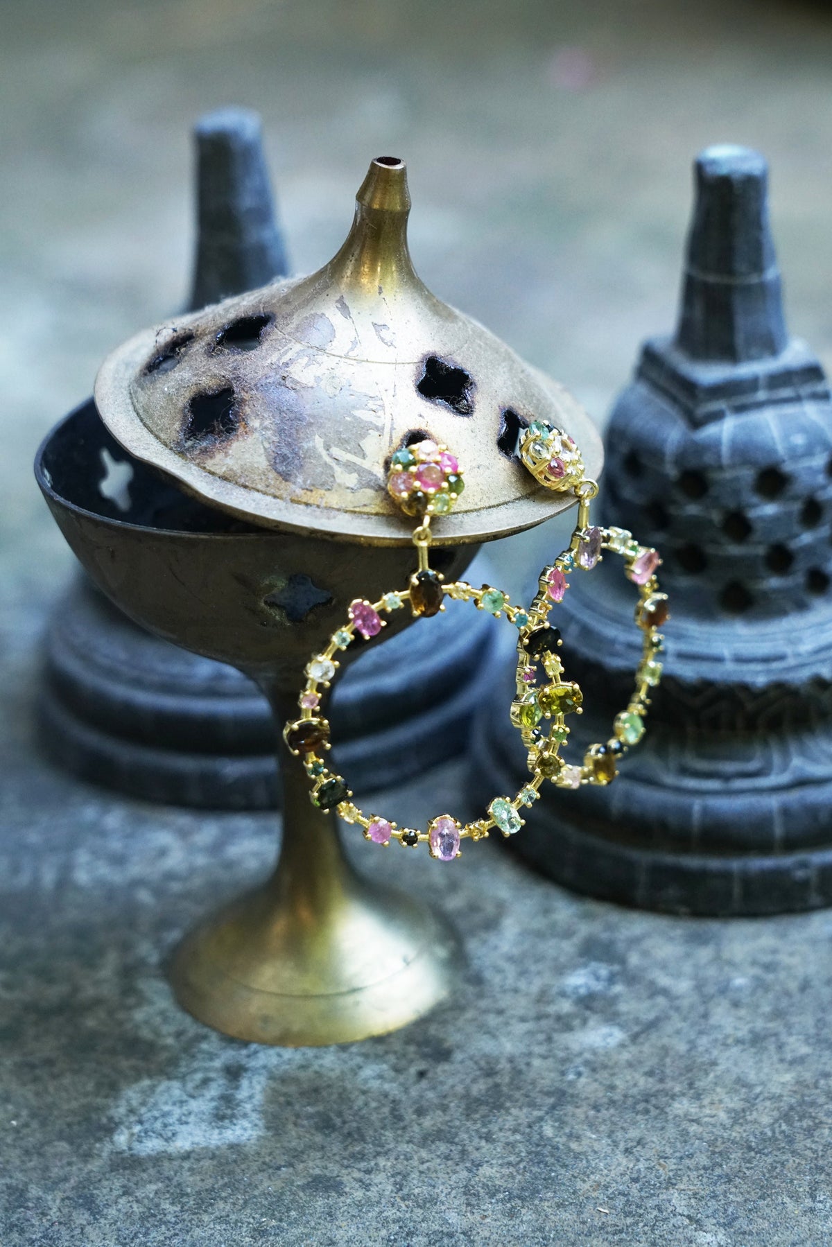 FANNY EARRING TOURMALINE