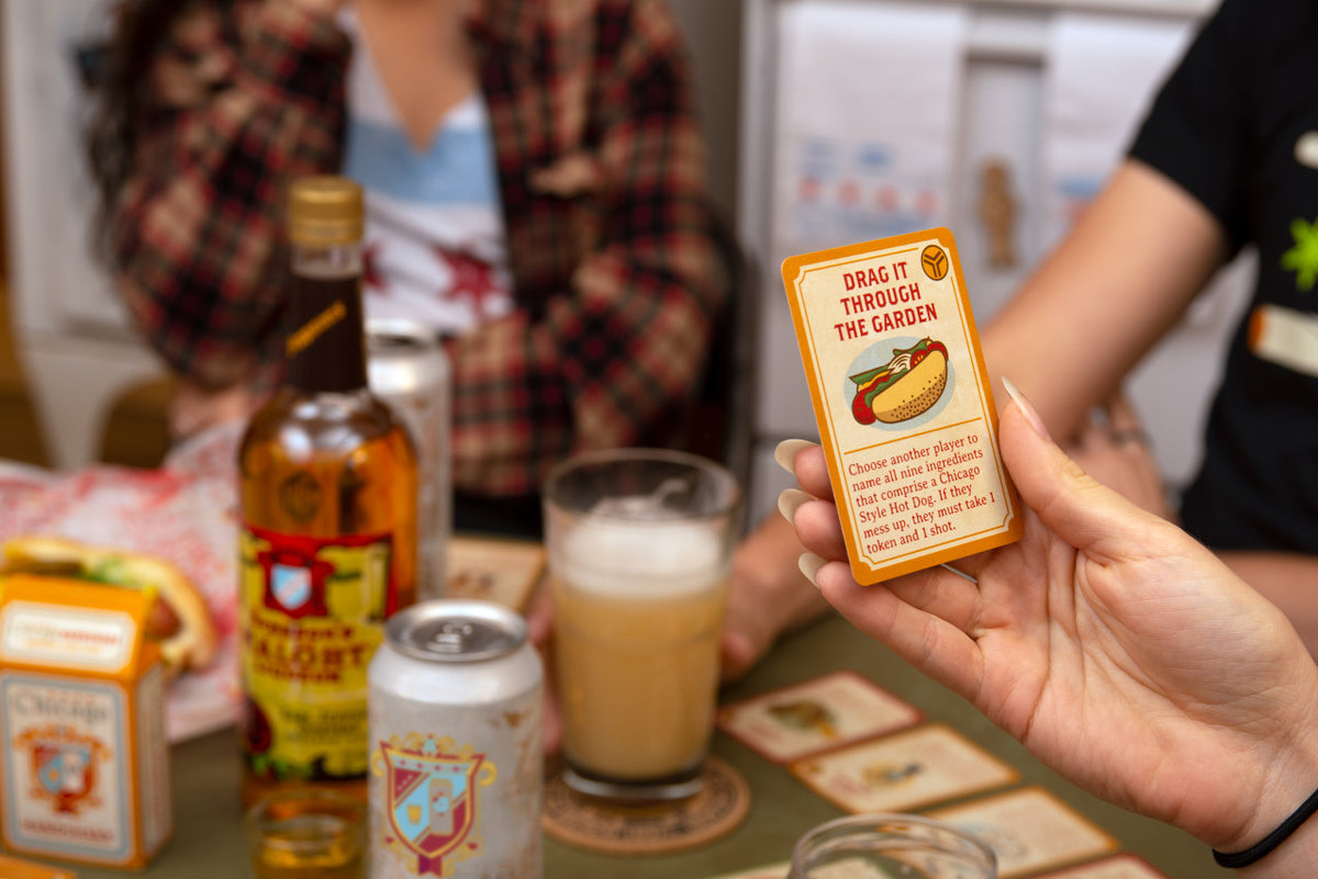 CHICAGO HANDSHAKE DRINKING GAME