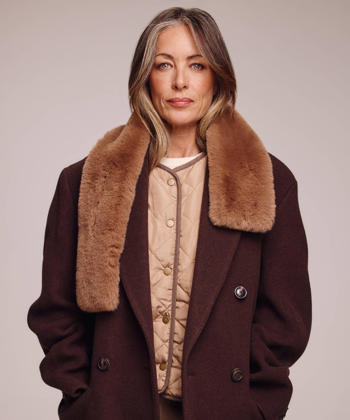 FAUX FUR PULL THROUGH