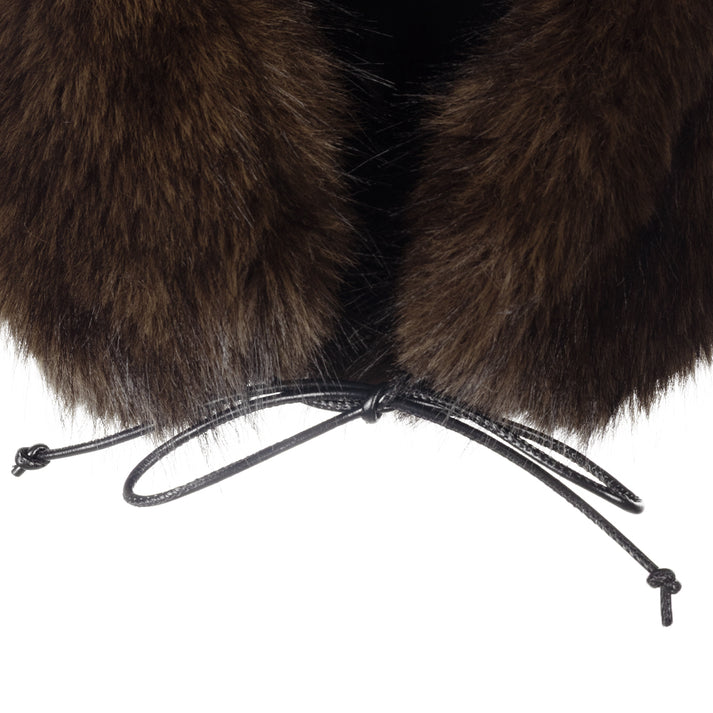 FAUX FUR TRAPPER