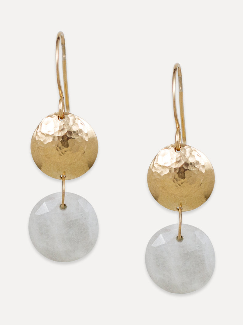 GWEN EARRING MOONSTONE