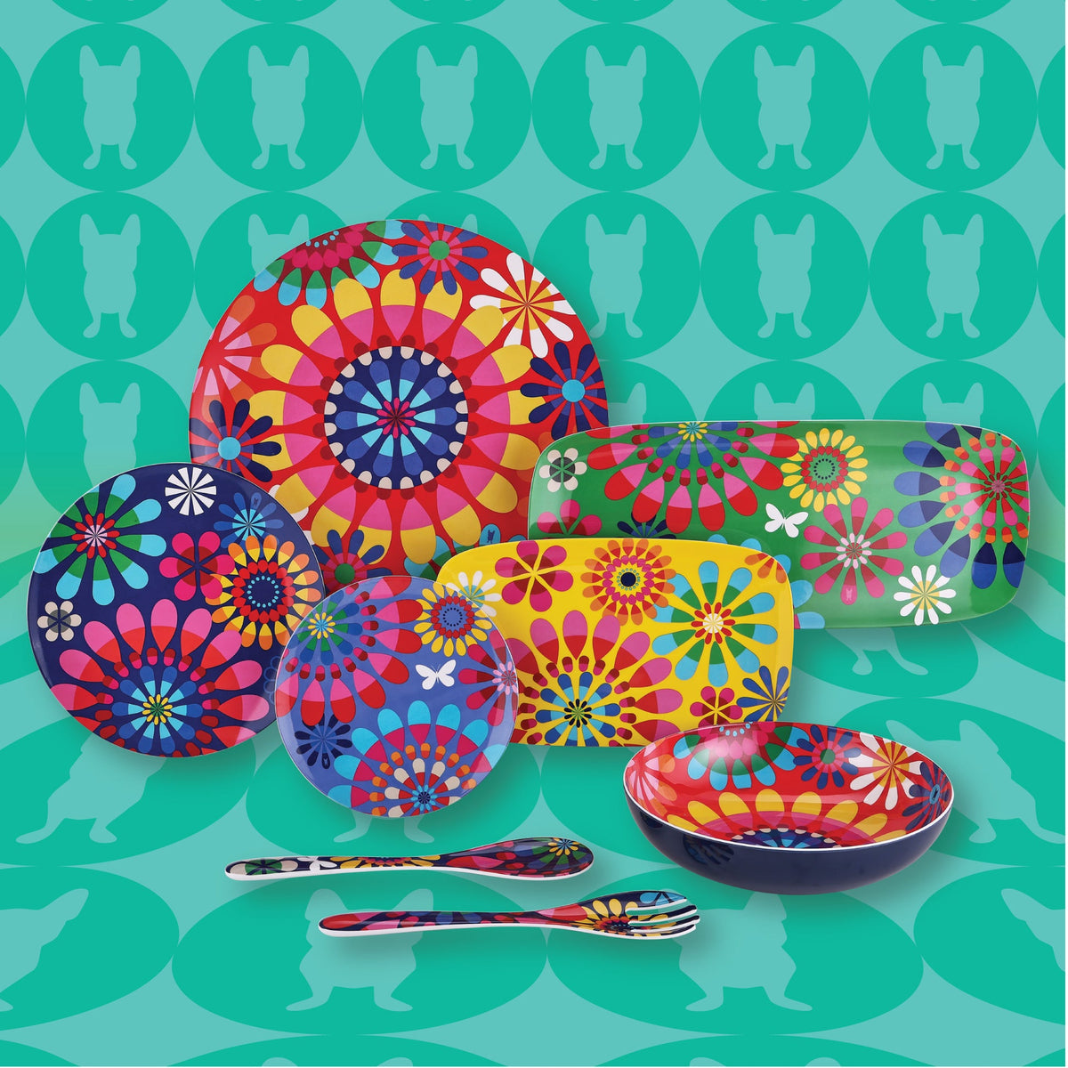 RECT 13X8 PLATTER FESTIVAL