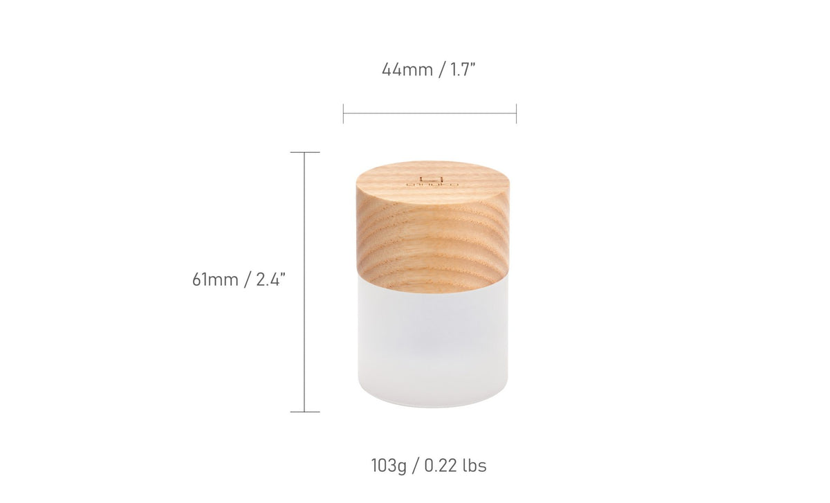 MINI LEMELIA LIGHT WHITE ASH