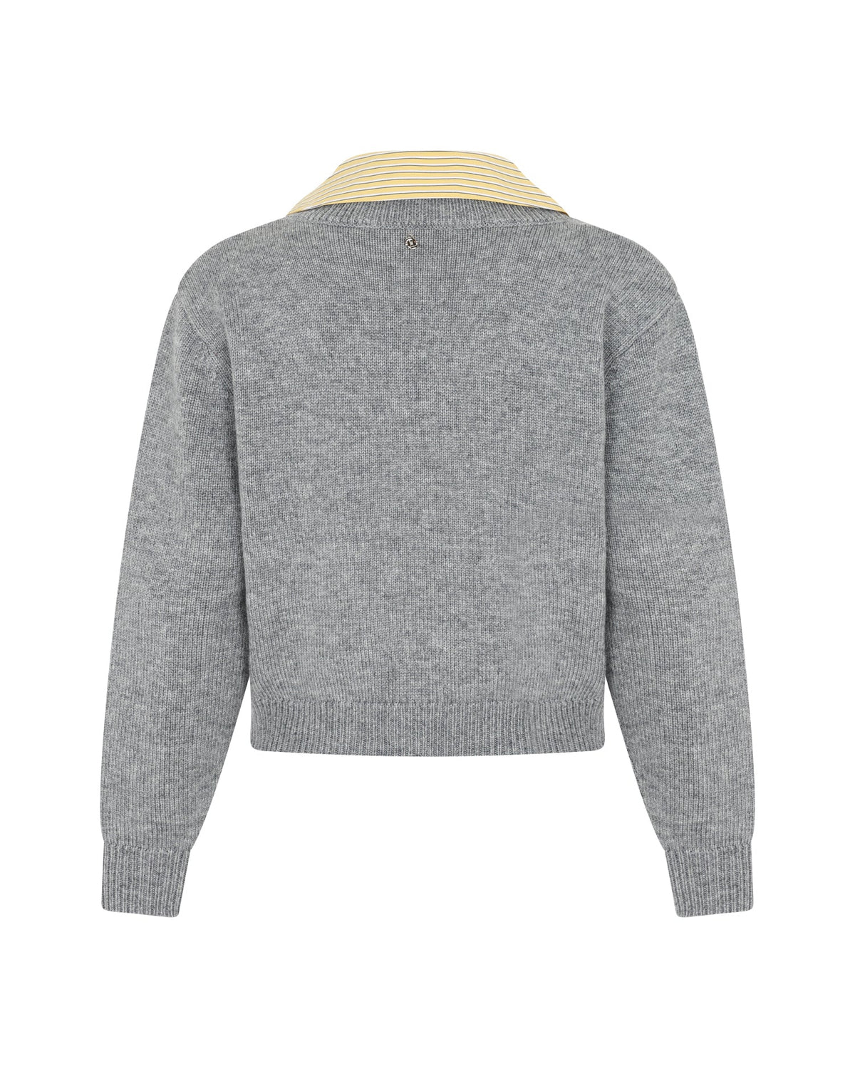 2FER COLLAR VNECK SWEATER