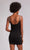 CORINNE CRYSTAL BOW DRESS