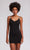 CORINNE CRYSTAL BOW DRESS
