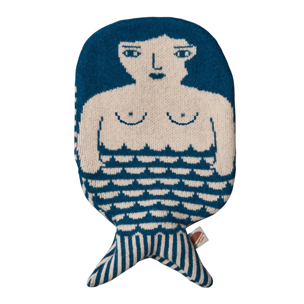MERMAID HOT WATER BOTTLE BLUE