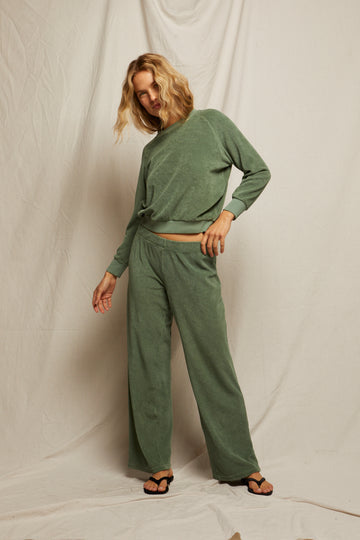 KATIE LOOP TERRY PANTS
