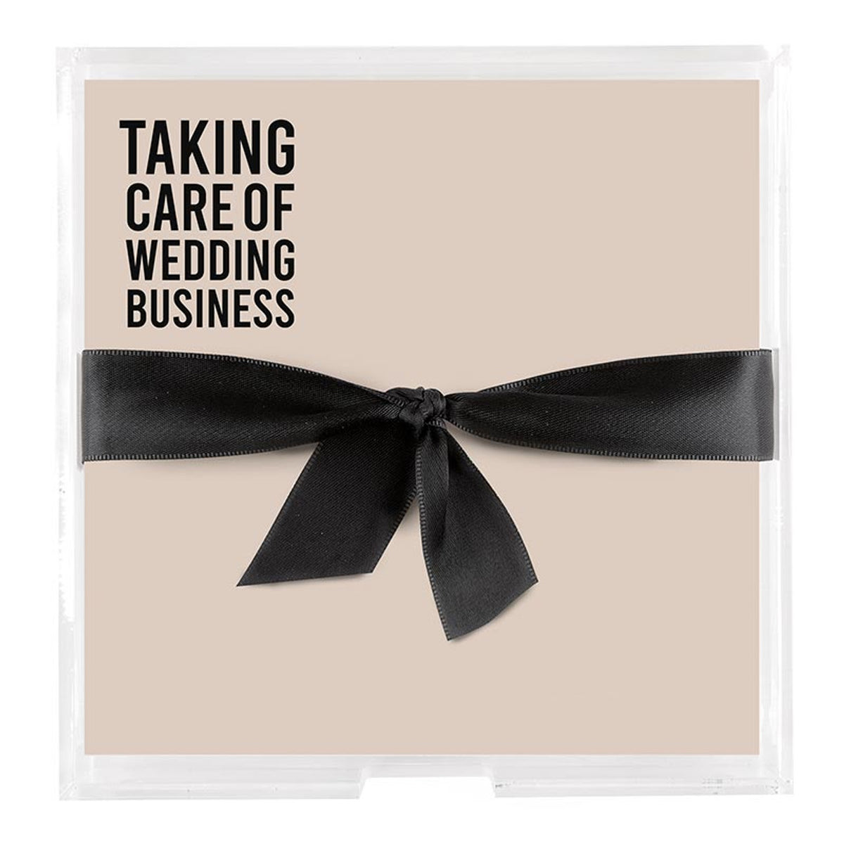 ACRYLIC NOTEPAD WED BUSINESS