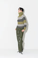 COWL STRIPE TOP