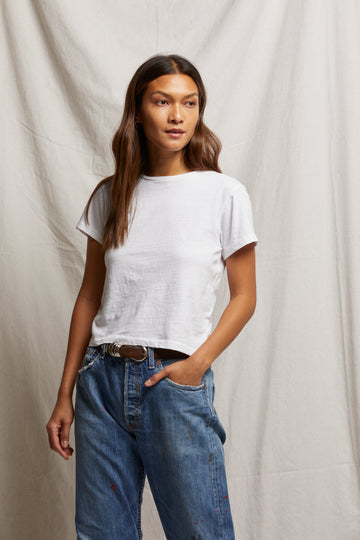 LISA SLIM CREW TEE