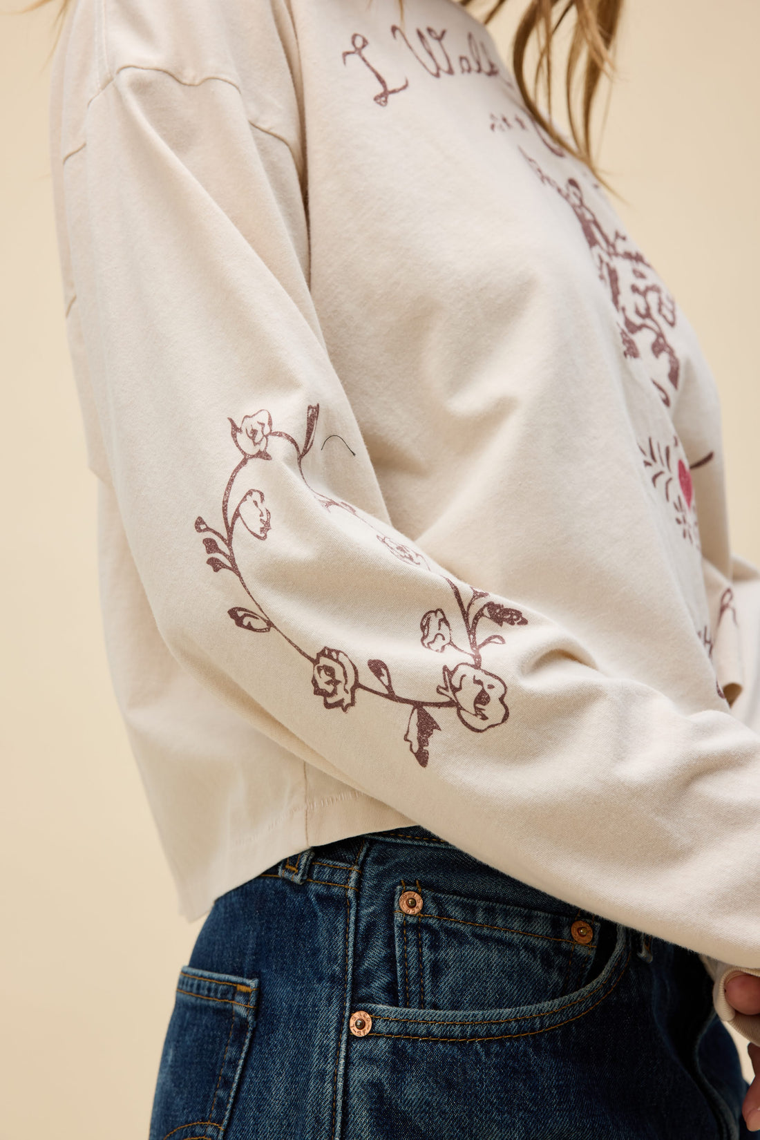 JOHNNY CASH WALK THE LINE LS TEE