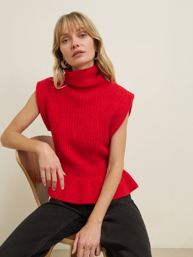 MIRANDA TURTLENECK TANK