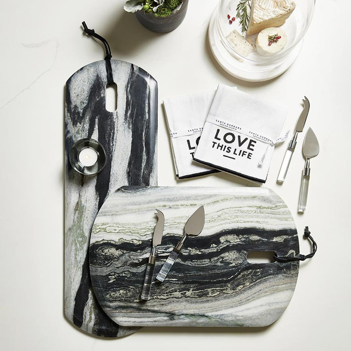 GREY MARBLE PADDLE BOARD