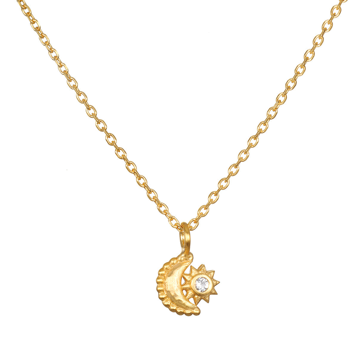 16" CELESTIAL PENDANT NECKLACE