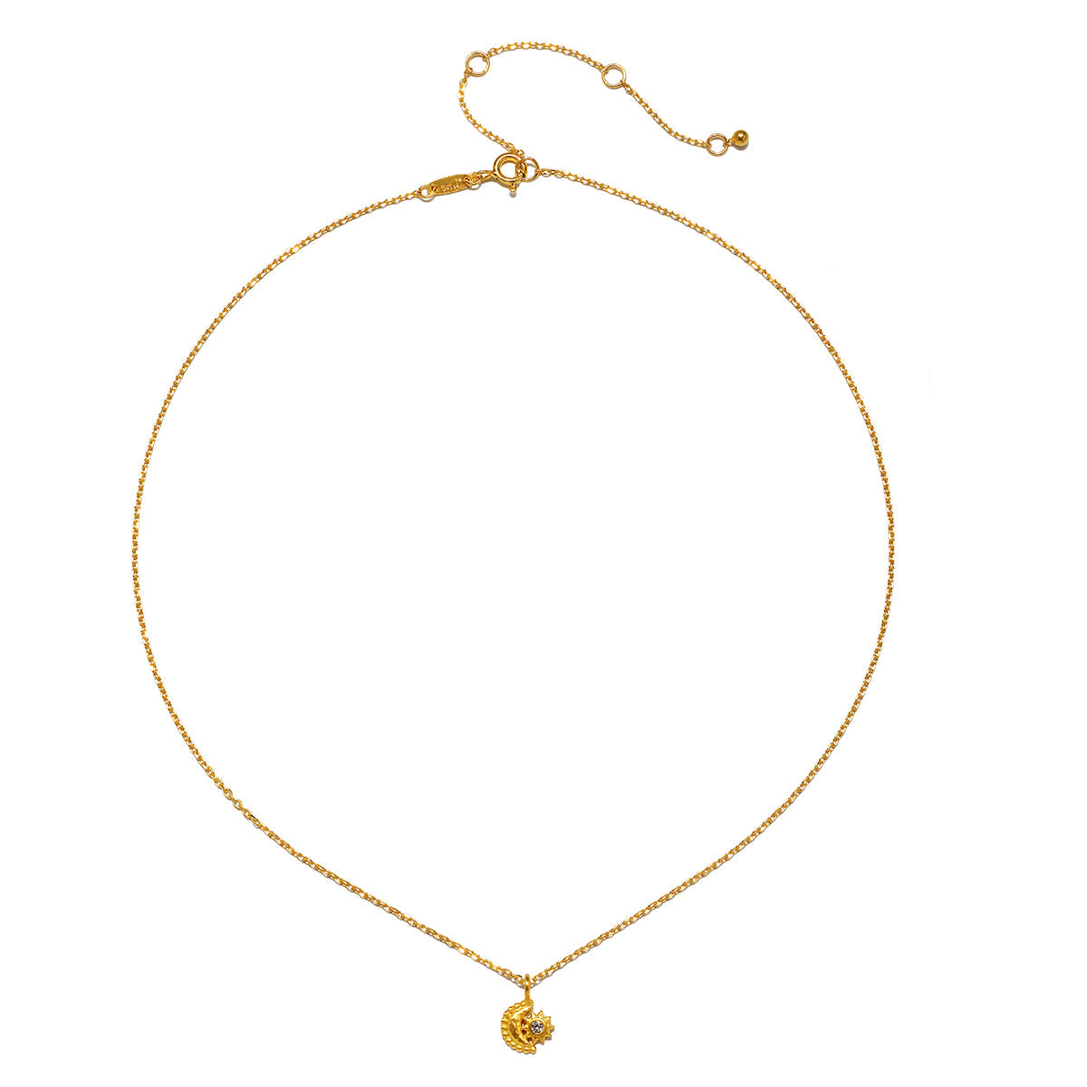 16" CELESTIAL PENDANT NECKLACE