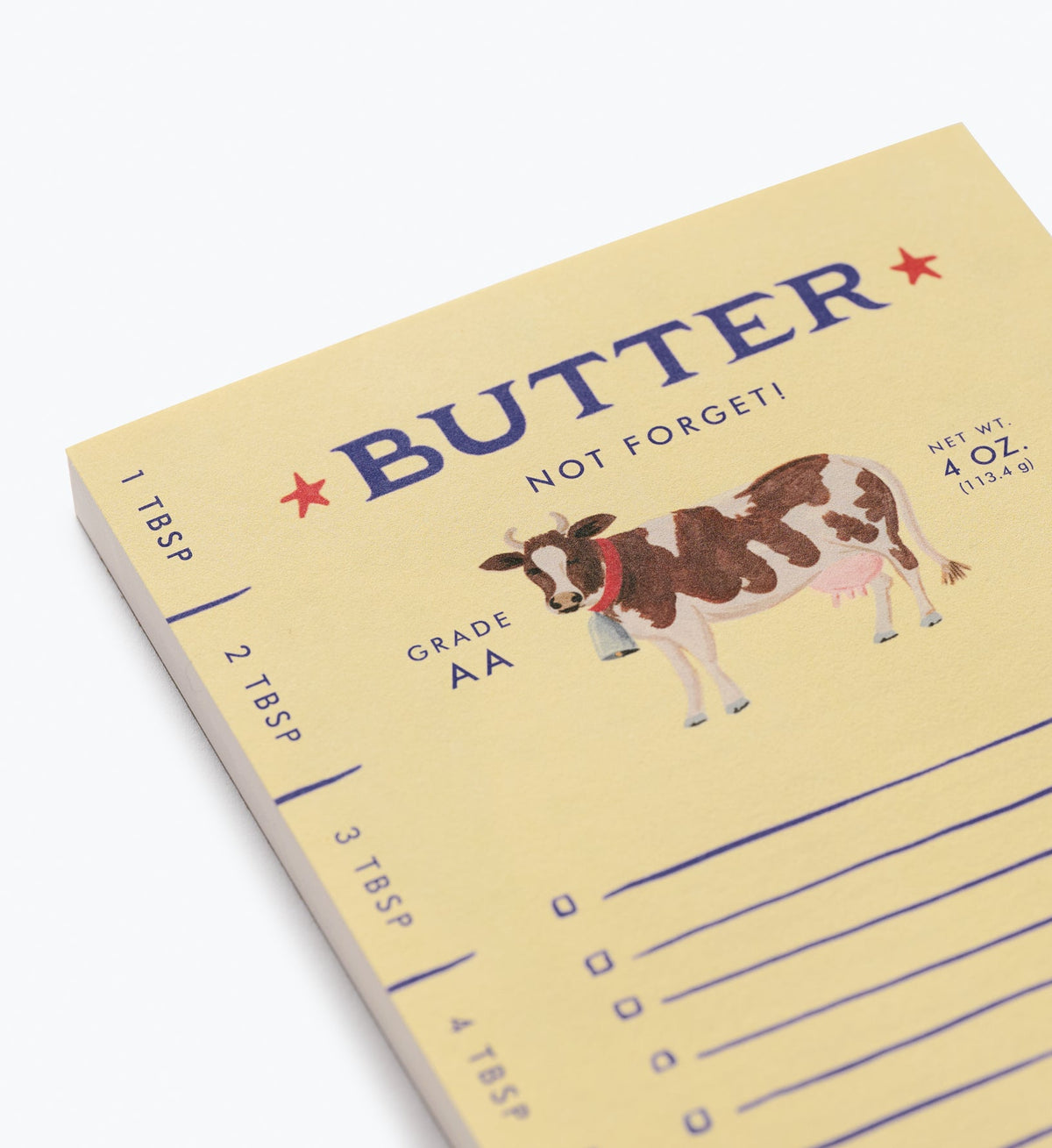 BUTTER NOT FORGETMARKET PAD