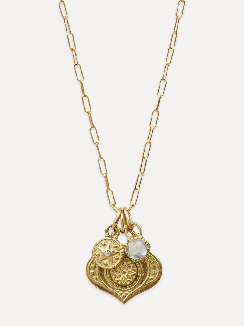 HATHA CHARM NECKLACE MOONSTONE