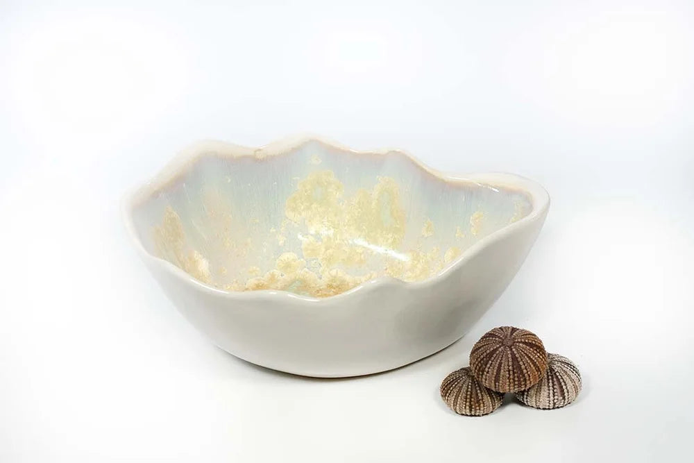 OYSTER SMALL NESTING BOWL PEARL