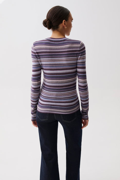 MADISON LS CREW NECK SWEATER TEE