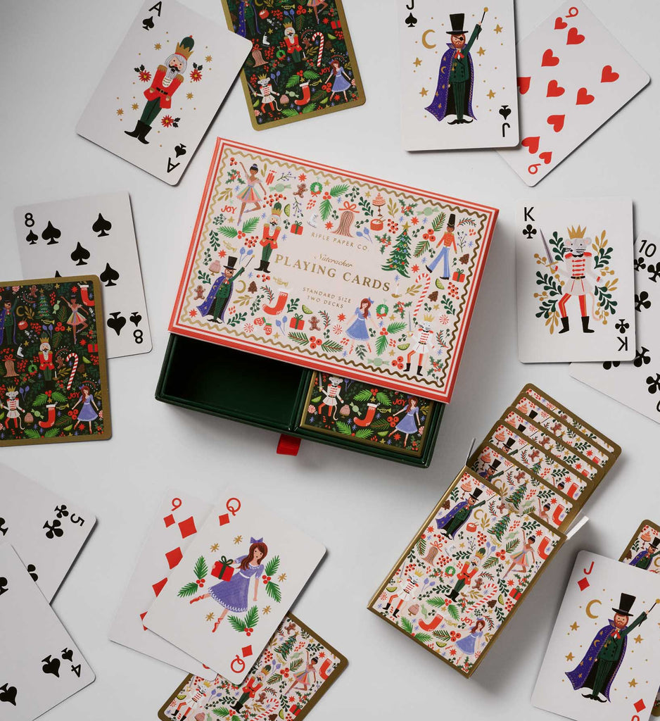 HOLLY JOLLY PLAYING CARDS