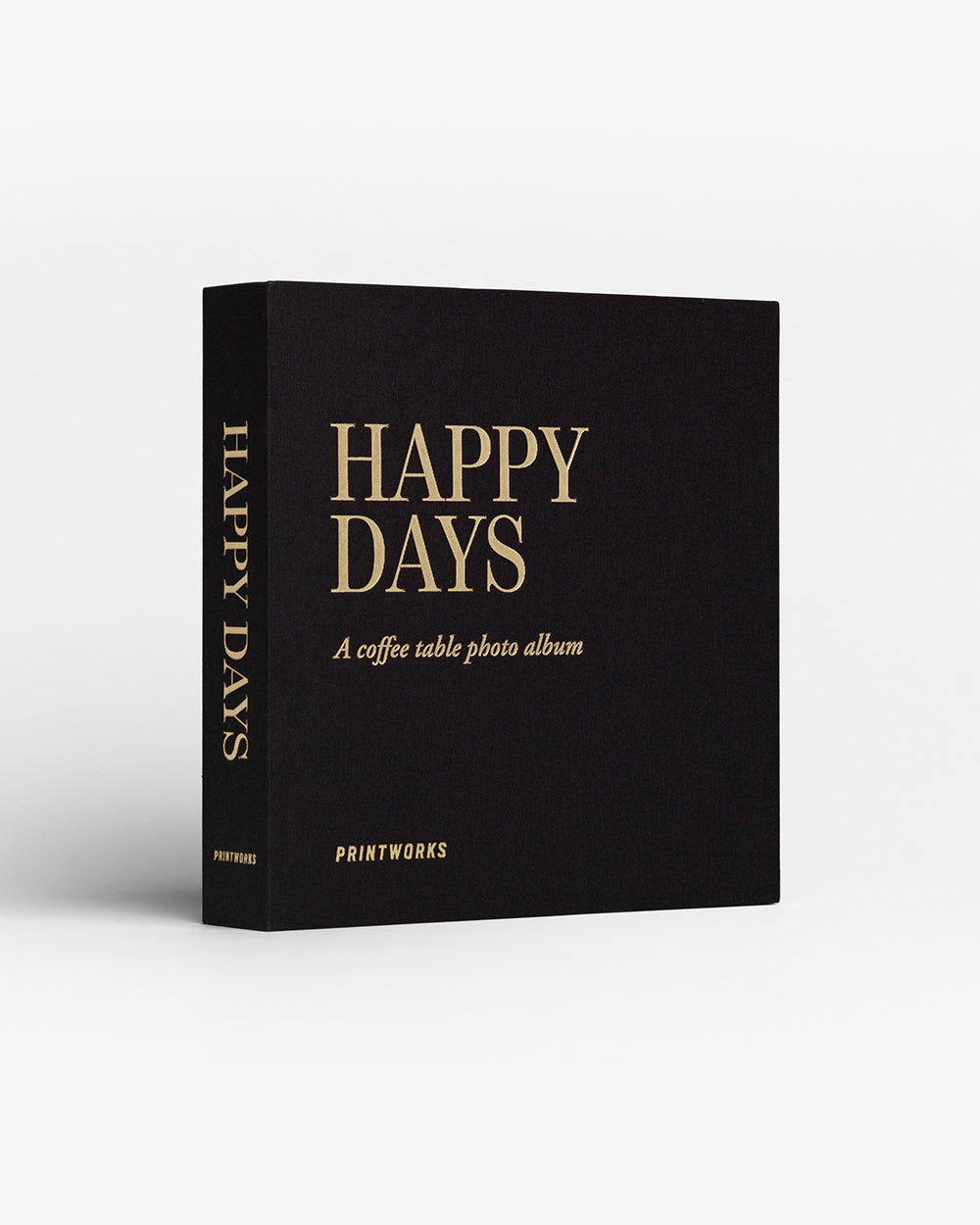 PHOTO ALBUM HAPPY DAYS BLACK