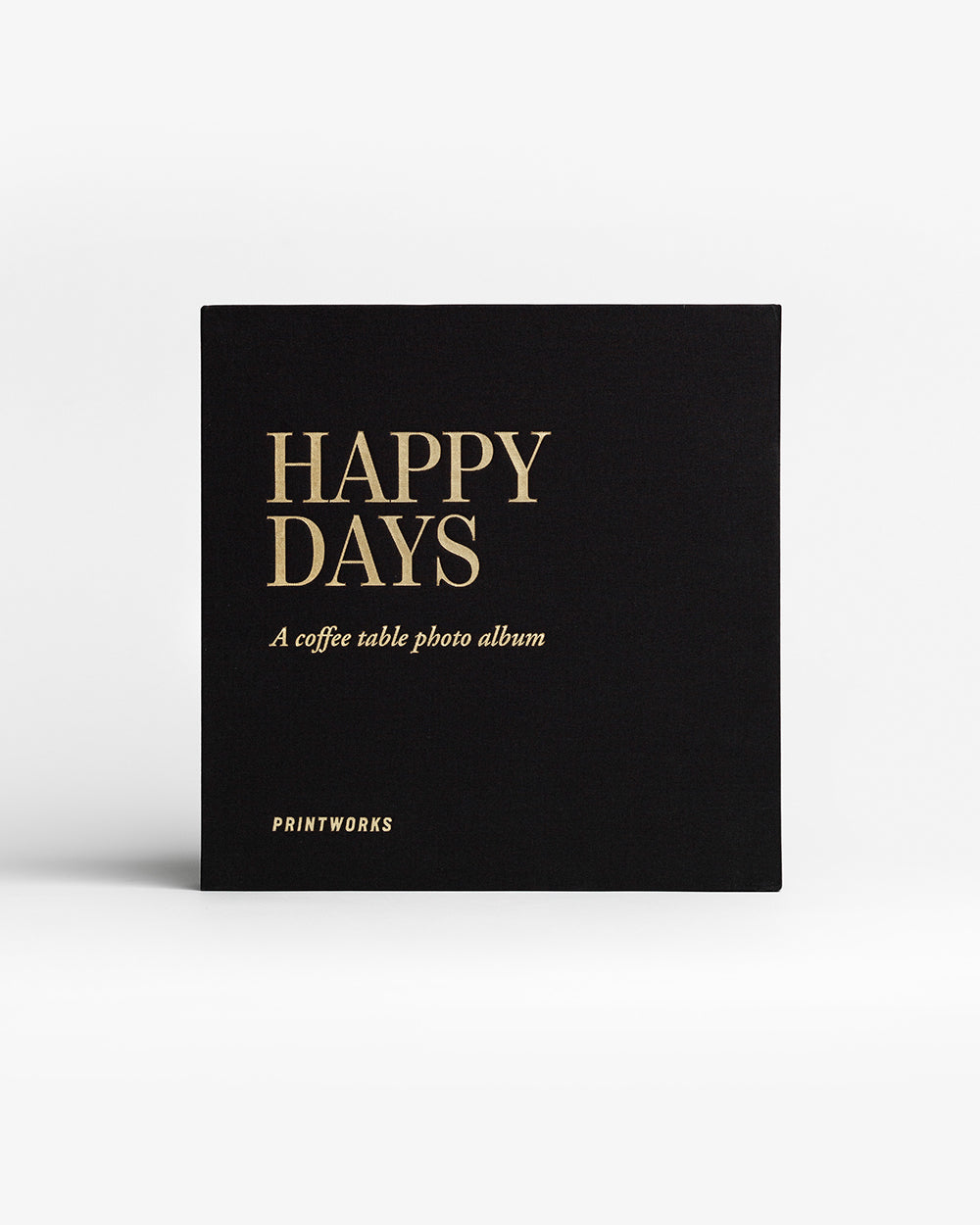 PHOTO ALBUM HAPPY DAYS BLACK