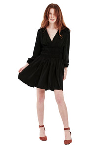 LAUREN RUFFLED DRESS