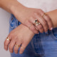THORN PAVE WRAP RING