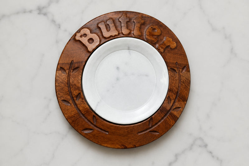 VINTAGE ENGLISH BUTTER BOARD