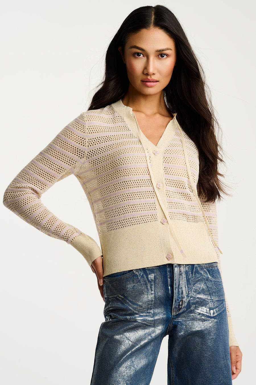 GLIMMER CARDI