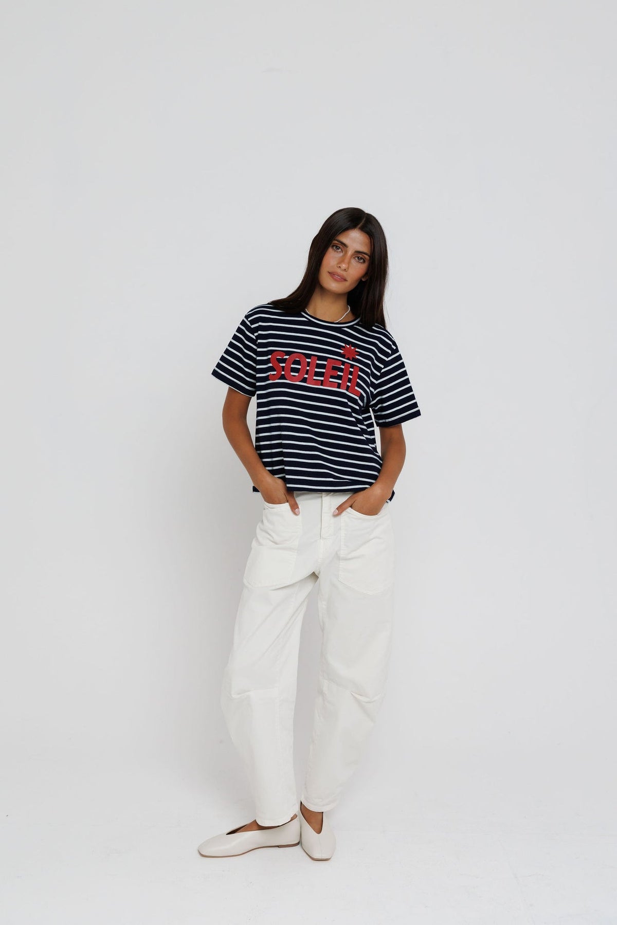 SOLEIL STRIPE TEE