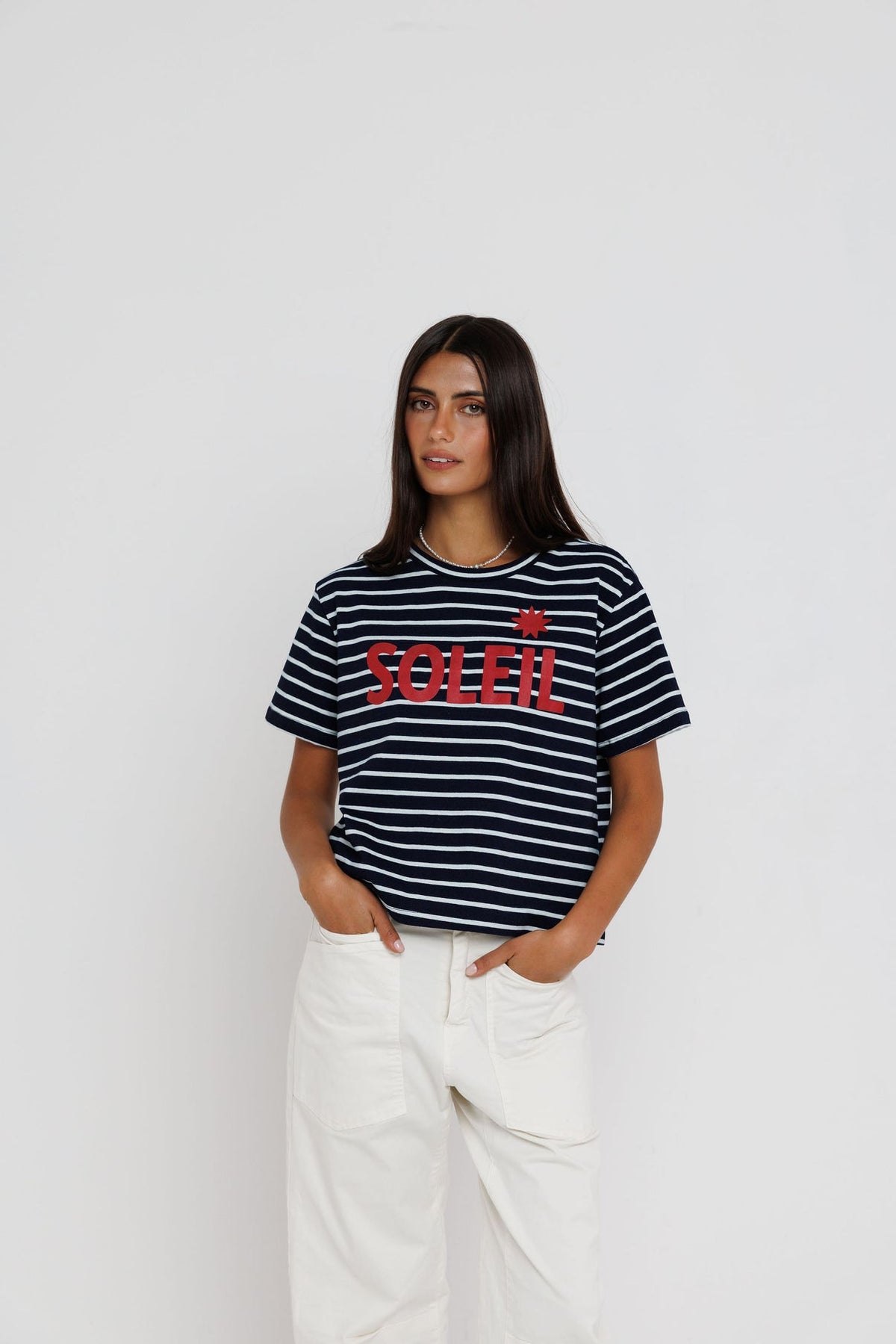 SOLEIL STRIPE TEE