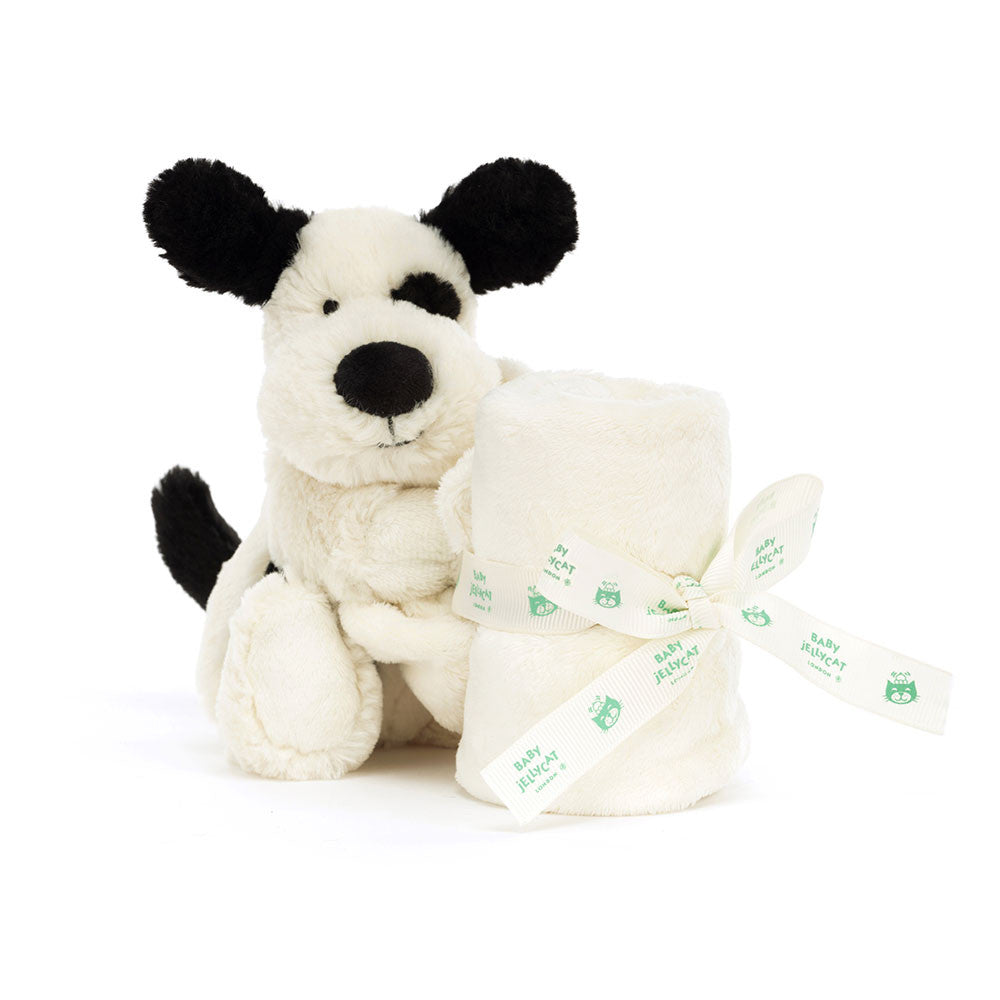 BASHFUL PUPPY SOOTHER BLACK/CREAM