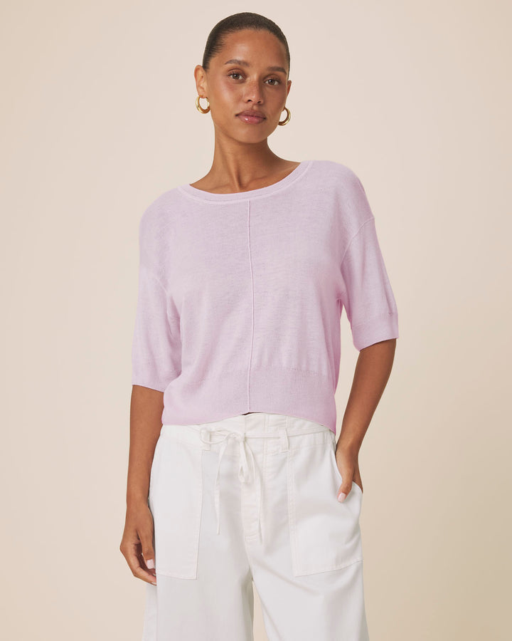 ERICA SHORT SLEEVE SWEATER
