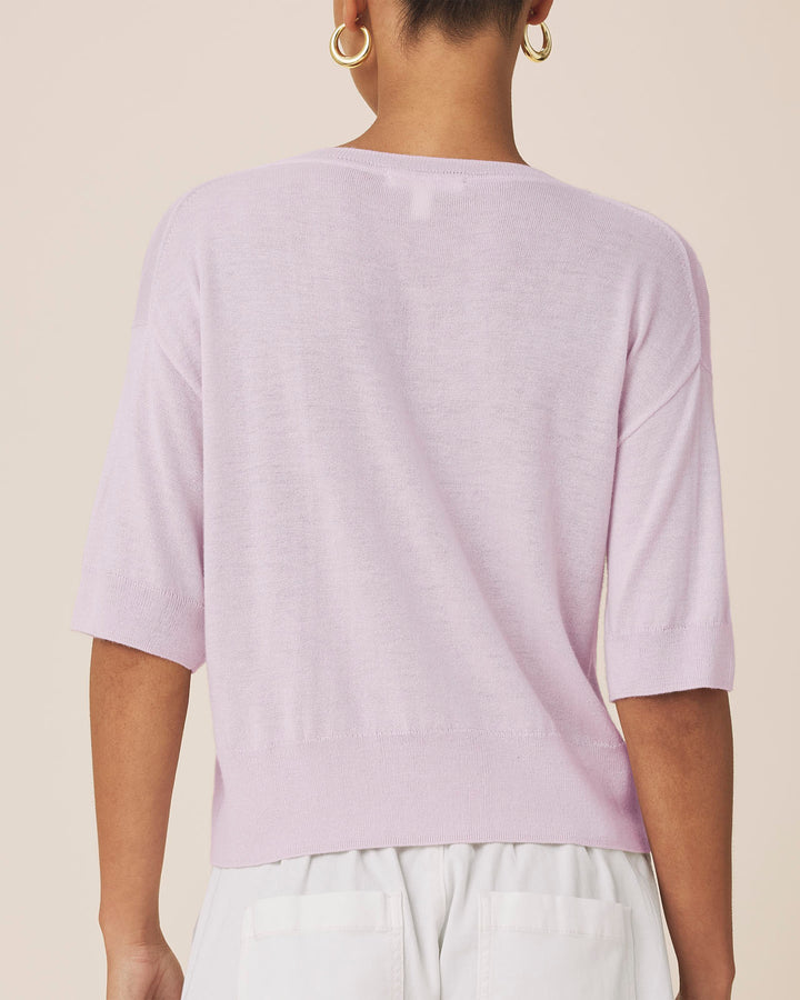 ERICA SHORT SLEEVE SWEATER