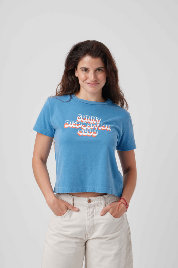 SUNNY DISPOSITION CLUB TEE