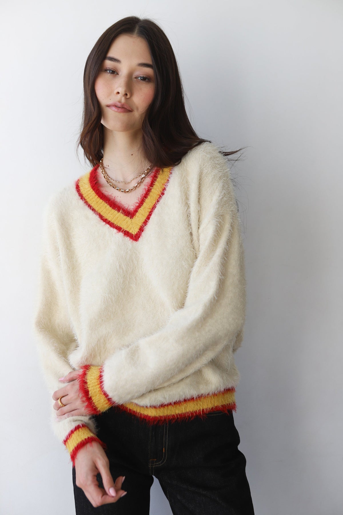 TINA VNECK SWEATER
