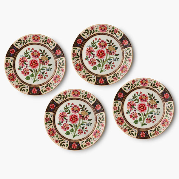 GRACIE PORCELAIN DINNER PLATE SET