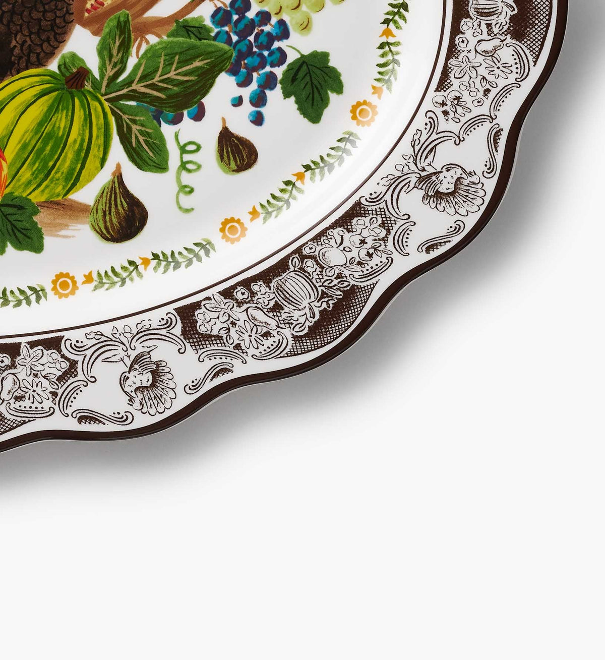 HARVEST PORCELAIN PLATTER