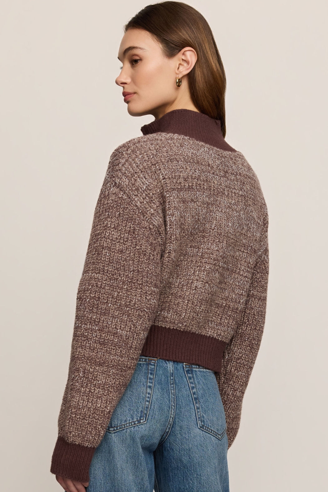 ASHFORD ZIP CARDI