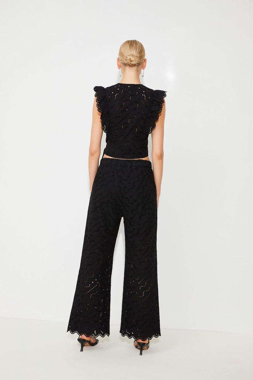 LILA WRAP TOP