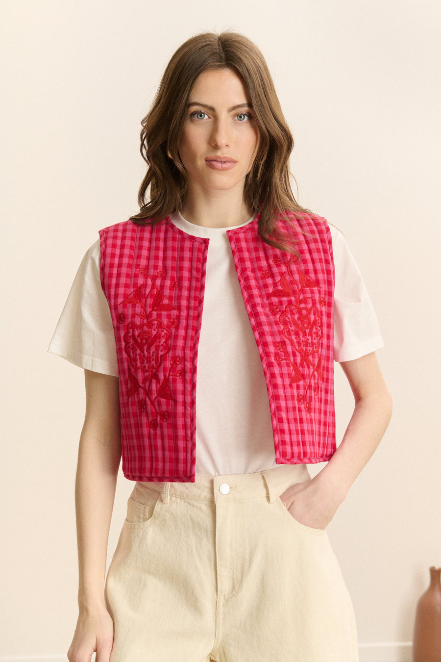 CLOVER QUILTED VEST