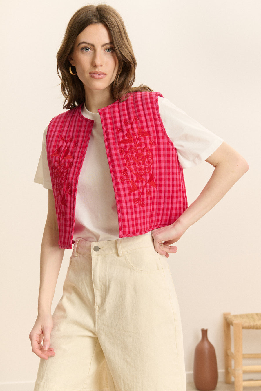 CLOVER QUILTED VEST